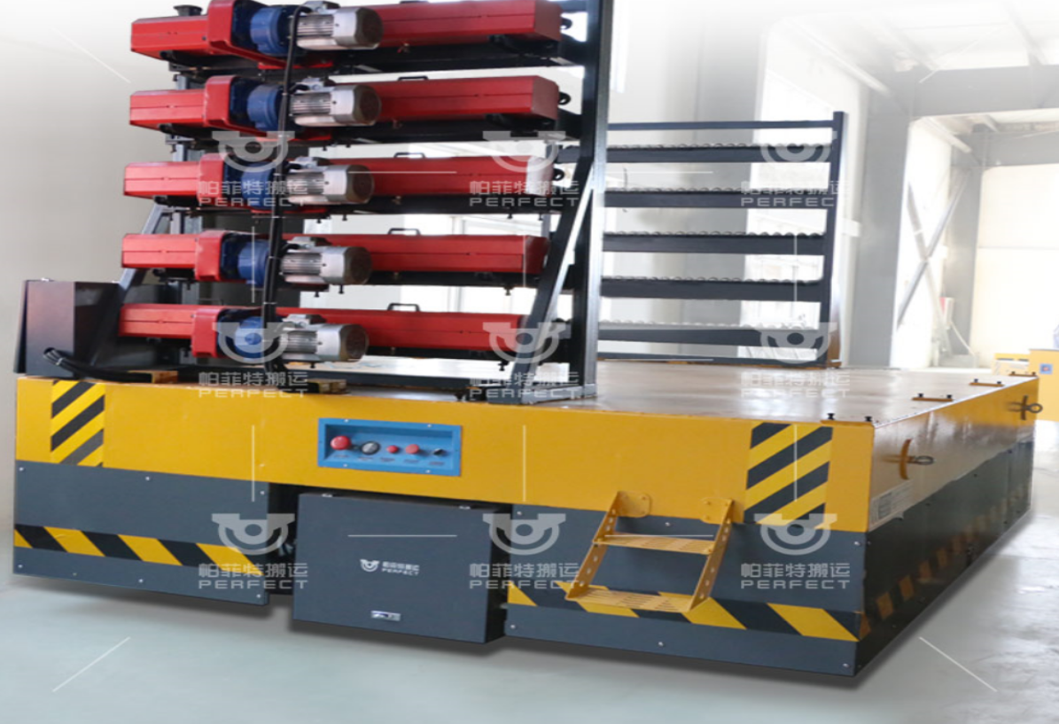 AGV智能電動平車實物圖